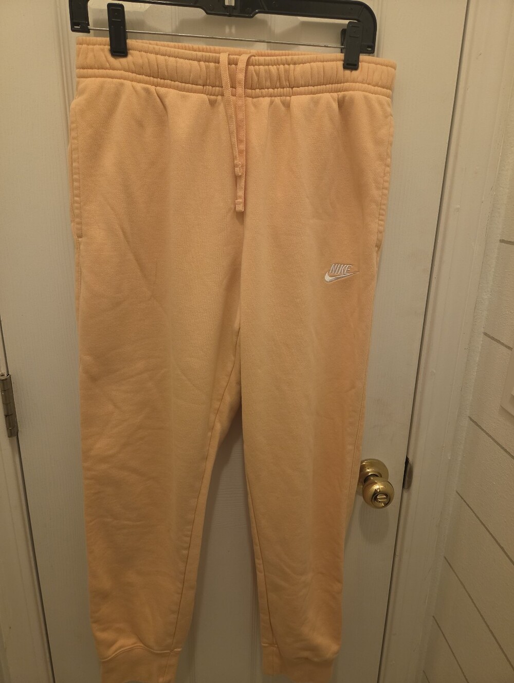 Nike Peach/Light Orange Jogger Sweatpants